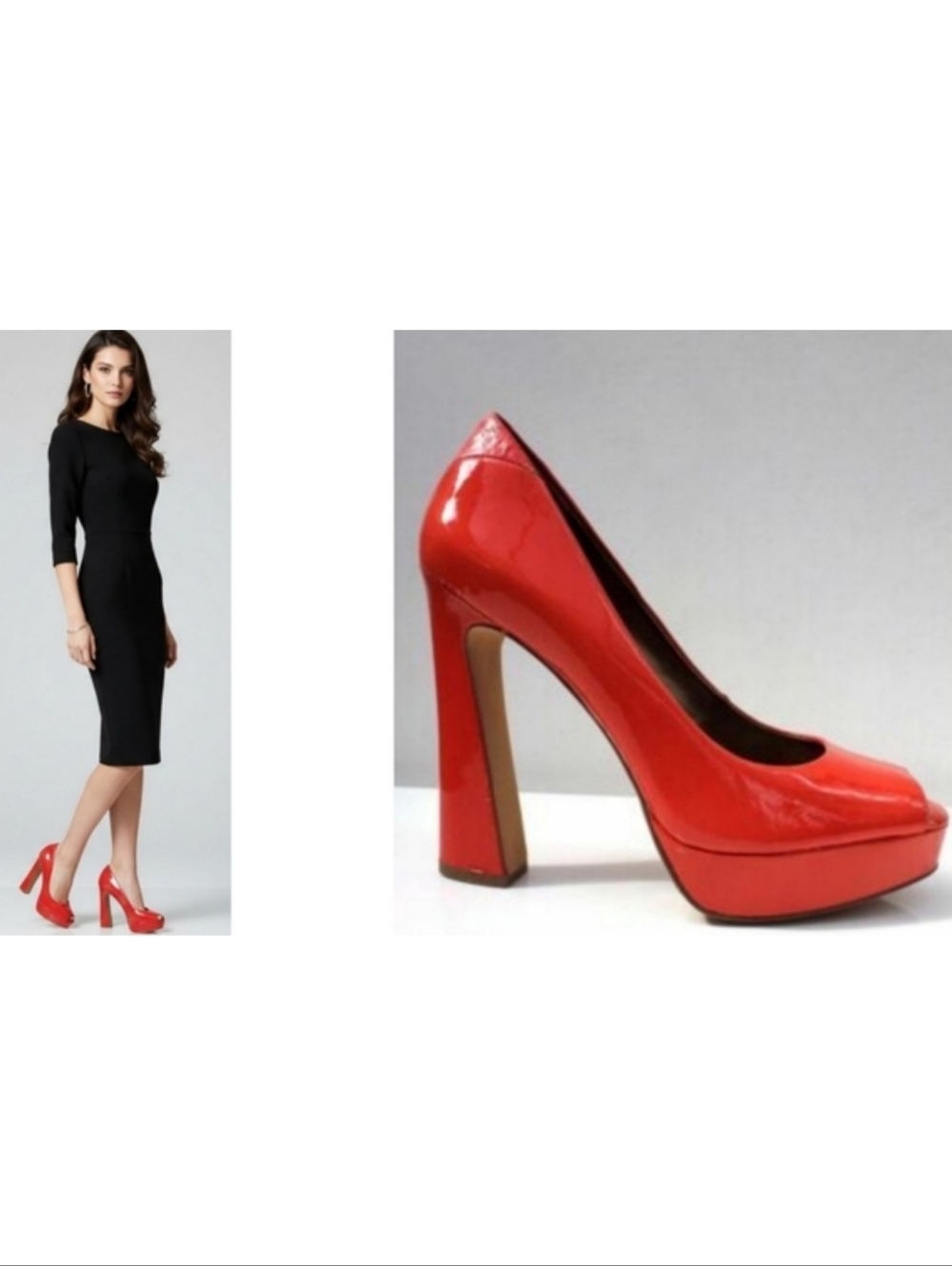 Sam Edelman Tacoma Heels Orange Size 8